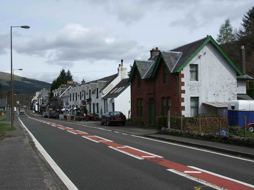 The main street of Strathyre
