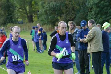 John Humble and Peter Scott (photo: Borrowdale Fell Runners)