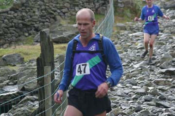 Mike Jeffrey and John Duff (photo: Borrowdale Fell Runners)