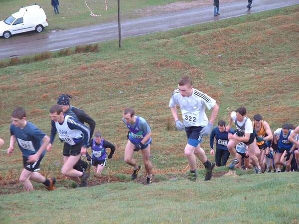 a steep start at Brough Law