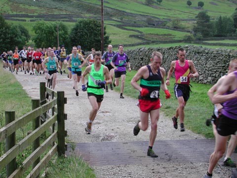 David Steel and Mike Jeffry striding out