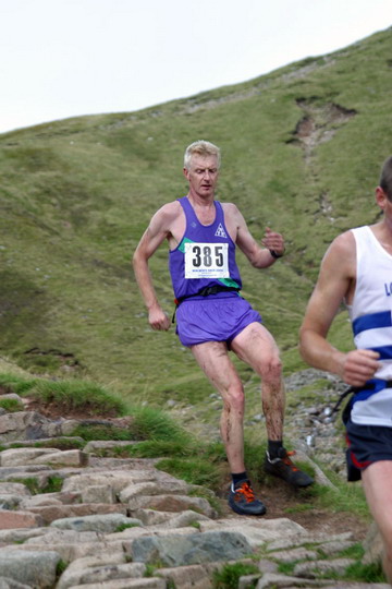 David Armstrong descending Ben Nevis 2006 in great style