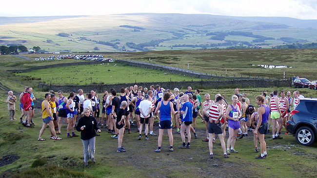 Record entry of 77 runners at this year's race (photo: Rob Stephens) 