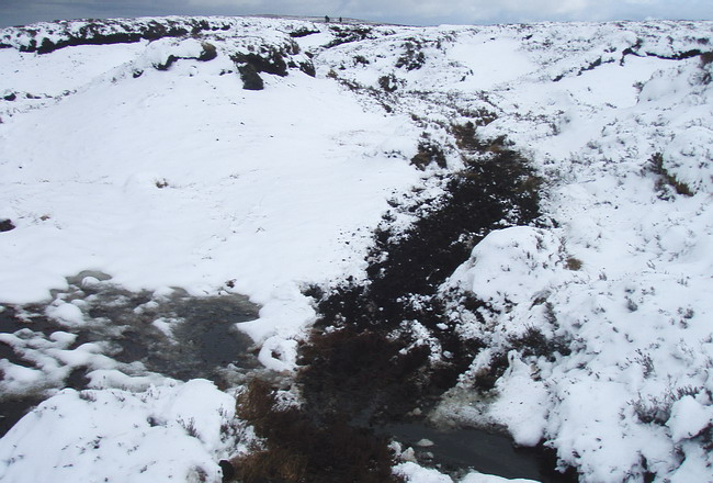 endless peat hags up Killhope Law  - photo: Rob