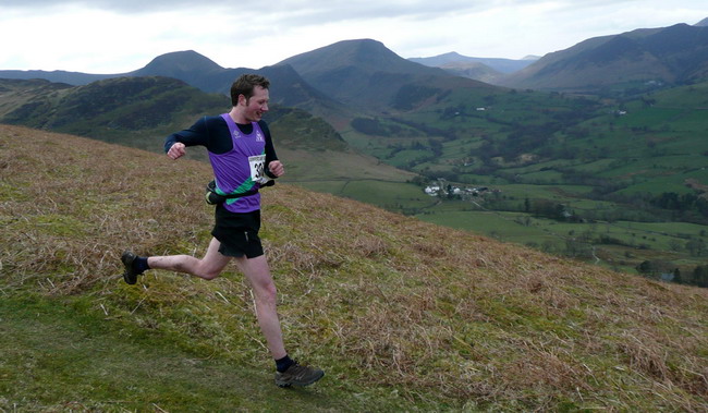 ... Aengus McCullough pips him to the finish - photo: Pat