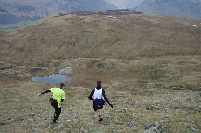 descent from Dale Head  - photo: Rob