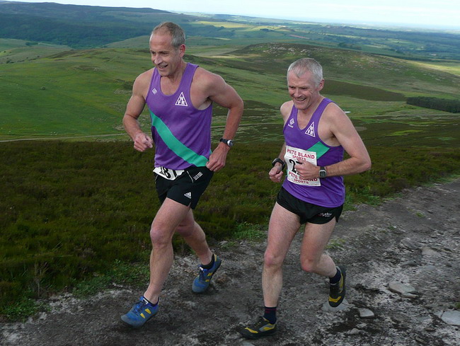 Garry and Geoff, all smiles - photo: Pat