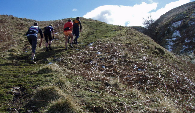 climbing by Corbie Cleugh (photo: Rob)