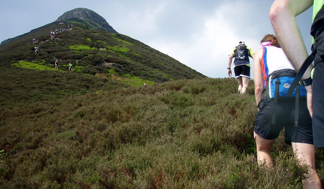 Causey Pike beckons - photo: Rob