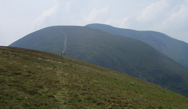 Sail ahead, Crag Hill beyond - photo: Rob