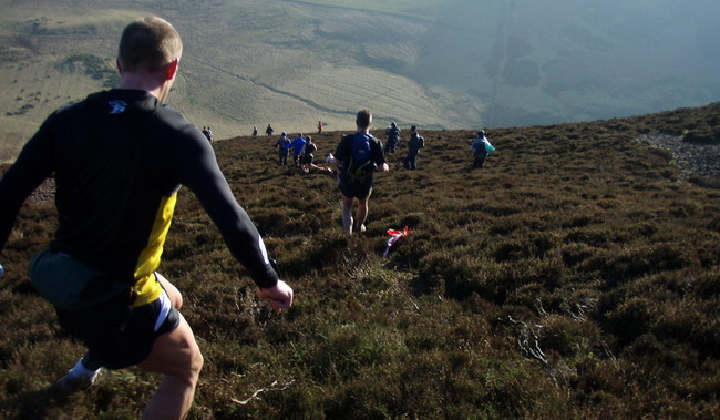 descent off Carnethy - photo: Rob