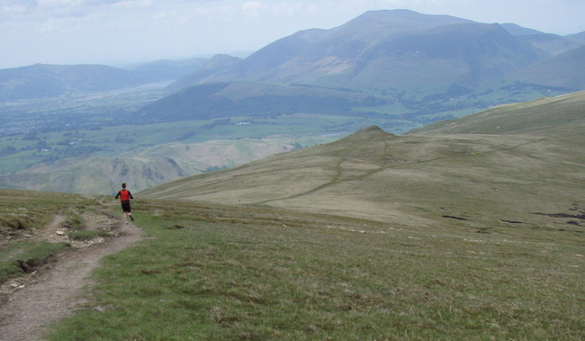 Calfhow Pike ahead  - photo: Rob