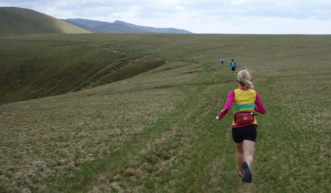 skirting around Watson's Dodd  - photo: Rob