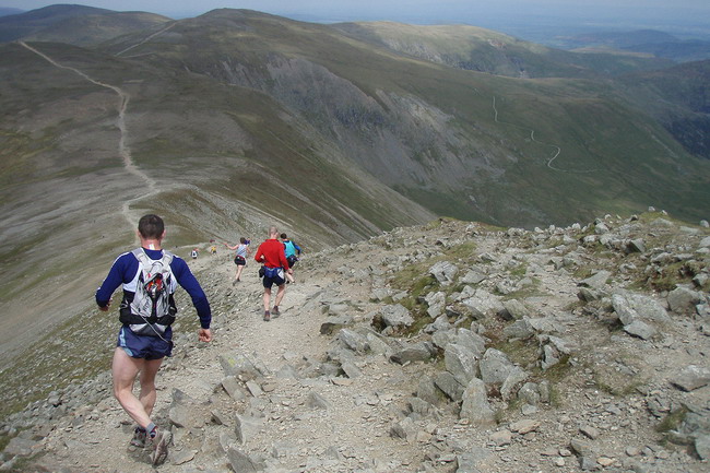 descent off Lower Man - photo: Rob