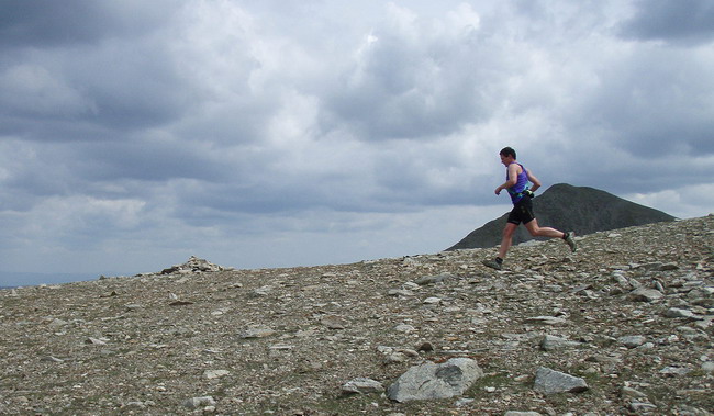 Steve Birkinshaw heads back - photo: Rob