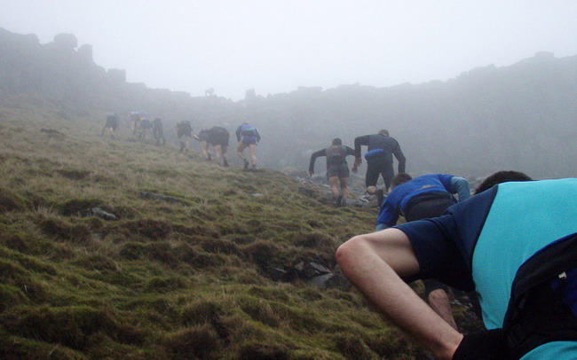 the climb - photo: Rob