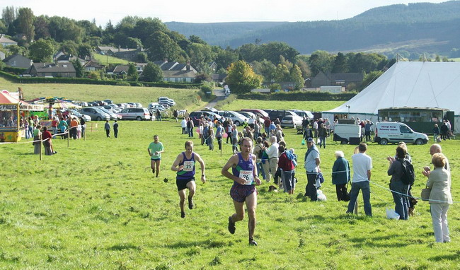 Steve Walker and Aled Greenhalgh at the finish - photo: David Coxon