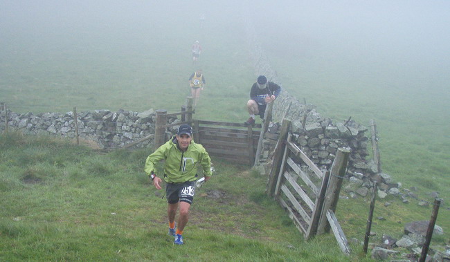heading up to Latchly Hill  - photo: Rob